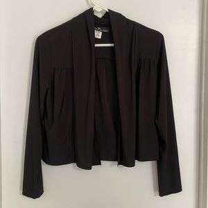 Cropped Jacket - Black Sz S